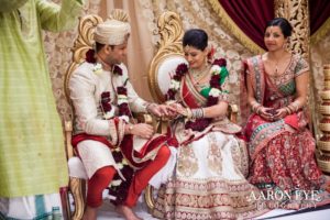 Hindu wedding ceremony tradition scarf binding Tying the Knot, wedding ceremony traditions we love