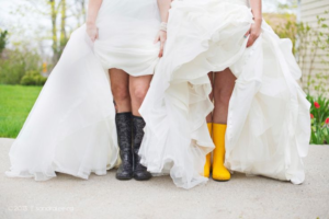 Wedding Rain boots