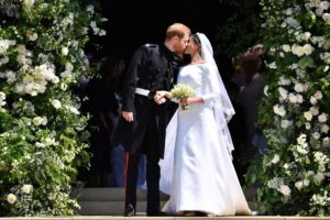 Prince Harry and Meghan's Royal Wedding after their wedding at St. George’s Chapel.